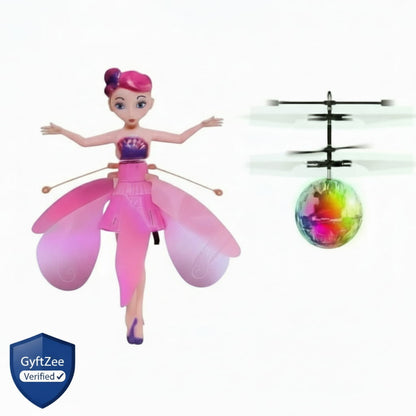 [Pack of 2, Random color] Hand Sensor Doll & LED Crystal Ball [Kids 5+ years]