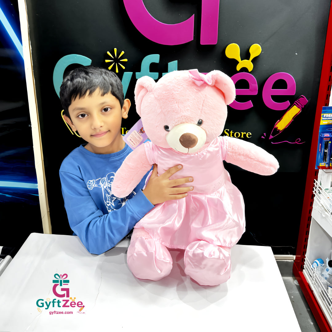 [Random color] Frock Bear 65cm | Buy Online Best Quality Soft Toys India