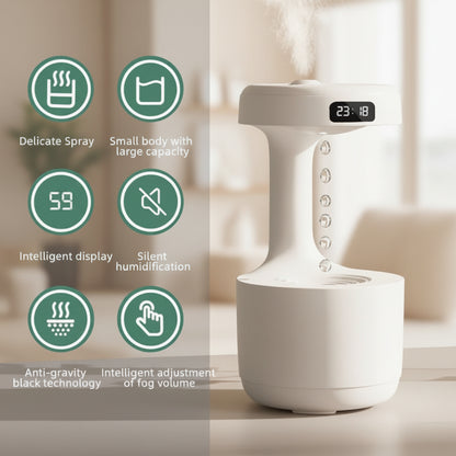 Anti-Gravity Cool Mist Humidifier | Floating Water Droplet Effect