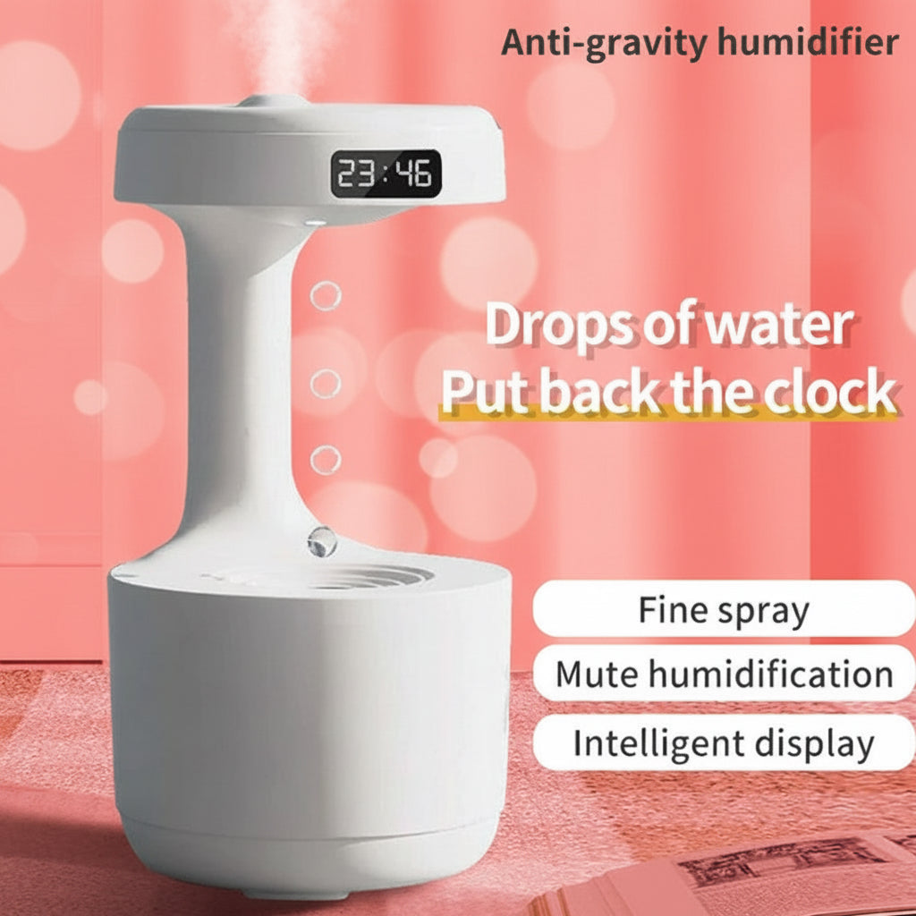 Anti-Gravity Cool Mist Humidifier | Floating Water Droplet Effect