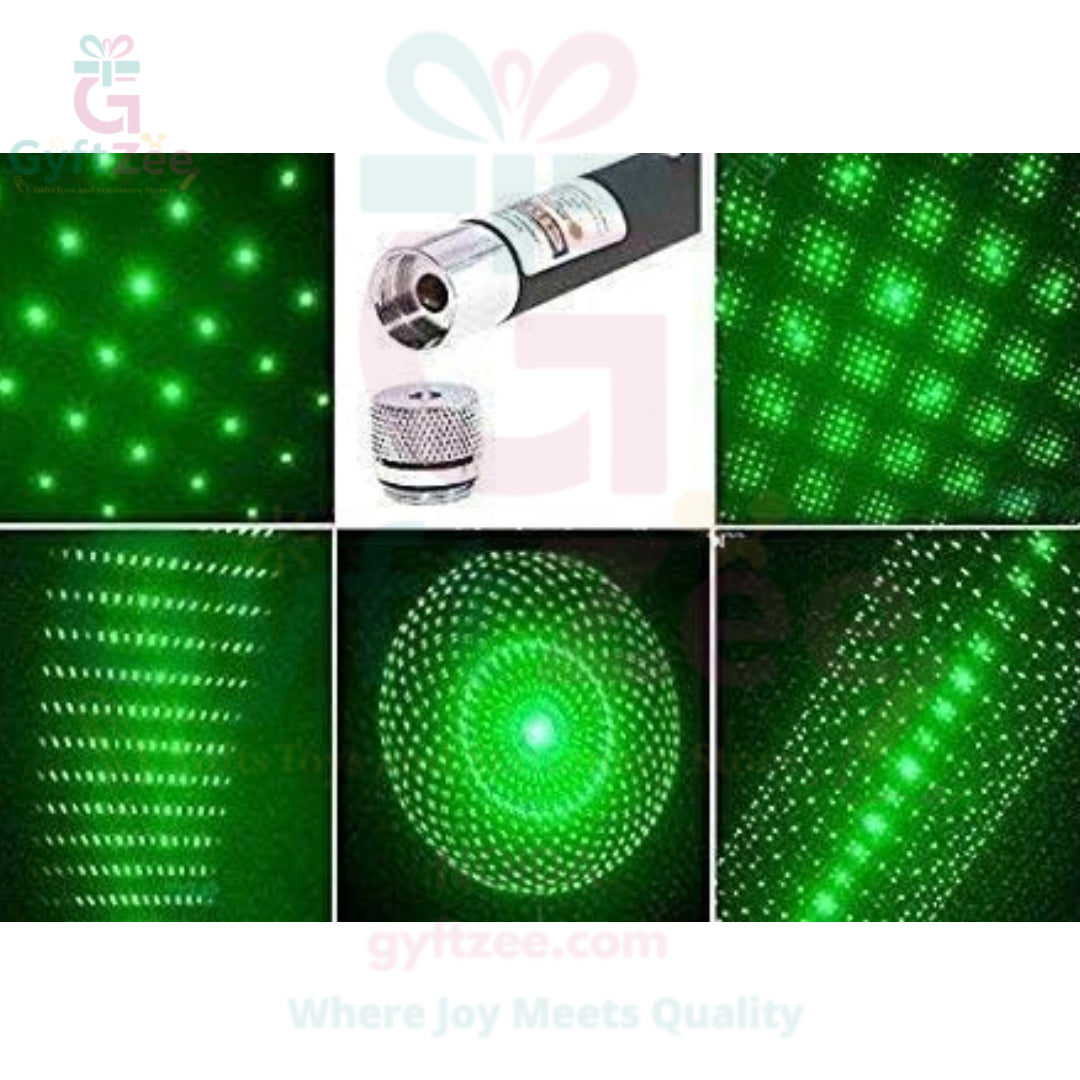 High-Power Green Laser Pointer – battery operated