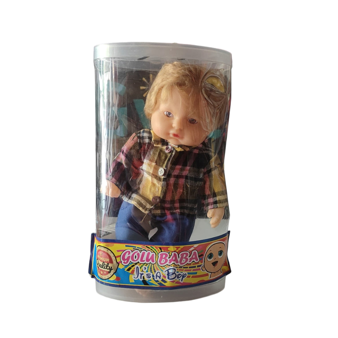 Golu Bachcha Doll Boy - Traditional Fashionable Toy for Kids