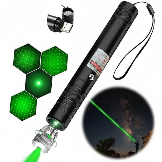 High-Power Green Laser | battery operated