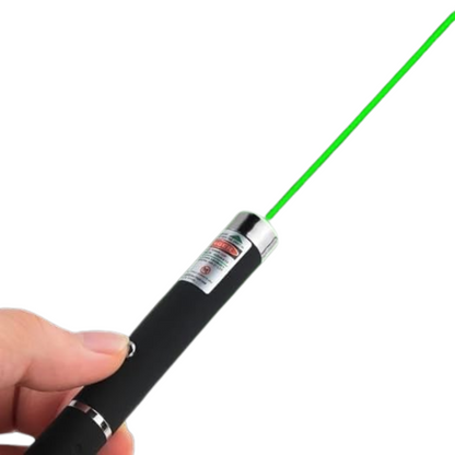 High-Power Green Laser Pointer – battery operated