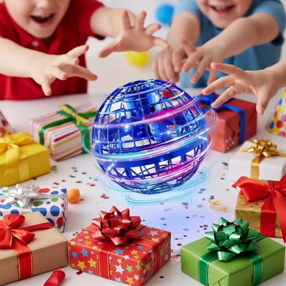 Gyrosphere! Flying ball Toy - Fun and Play Time [Extra remote battery]