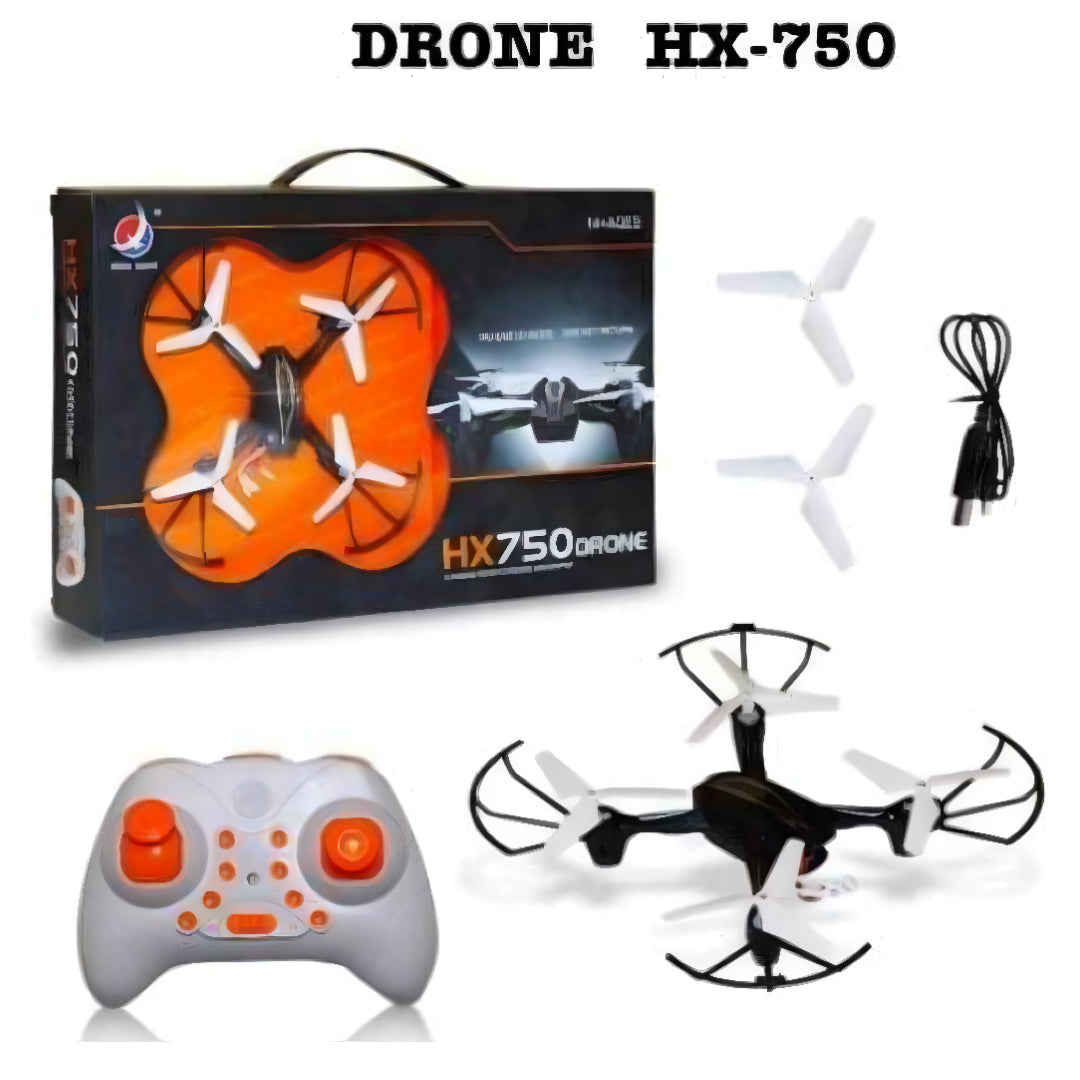 DRONE HX-750 – Kids' Remote-Controlled Drone (No Camera)