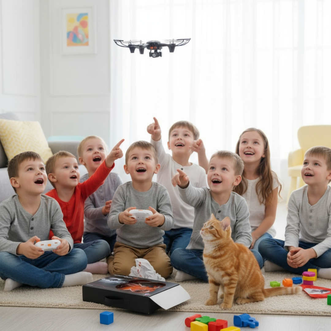 [Random design-color] HX-750 – Kids' RC Drone (NO Camera)