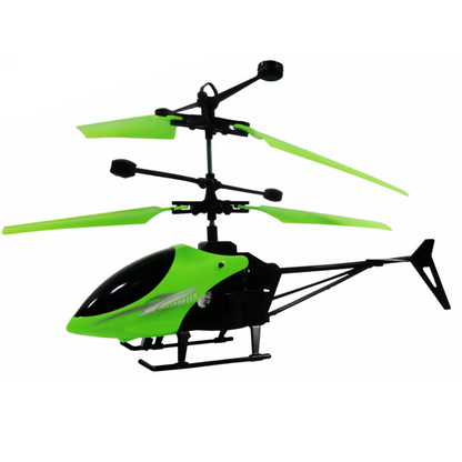 [Pack of 2 - Twins, Random Colors] Flying Doll and Helicopter | Hand Sensor Toy