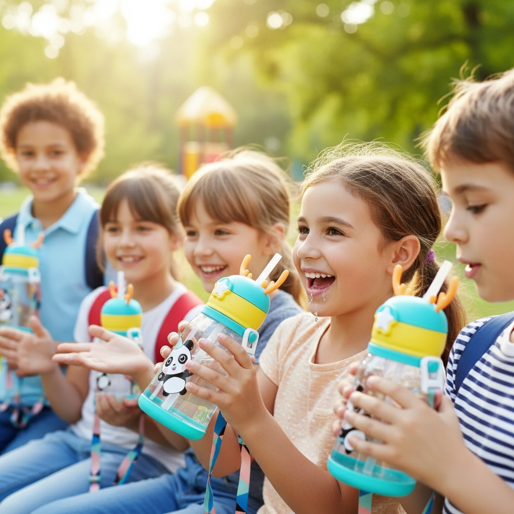 [Assorted] Horn Drinking Bottle [2+ years]