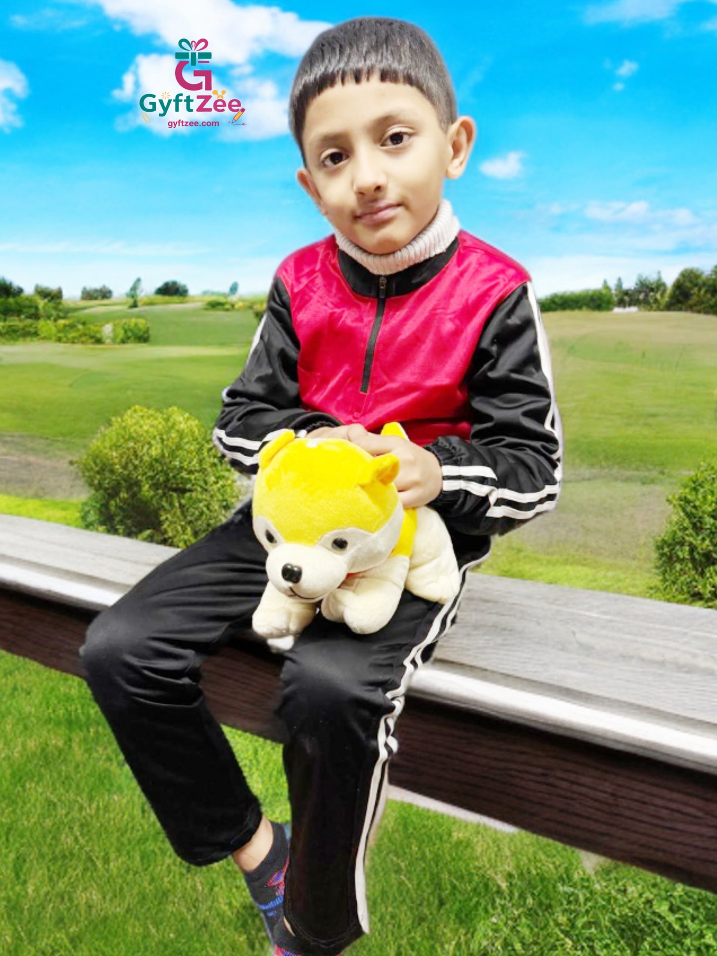 Husky Dog 25 cm | Buy Online Best Quality Soft Toys India | Noida (Toy Tales)