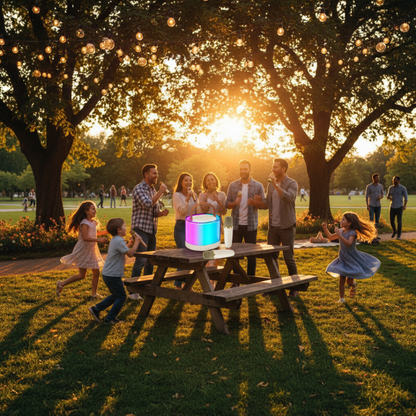 Portable Bluetooth Mini Karaoke Speaker | 2 Mic | Gifting