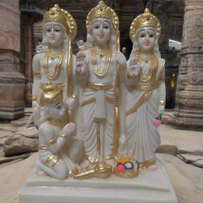 Ram Darbar Statue (Marble) – Divine Representation for Home Decor and Gifting
