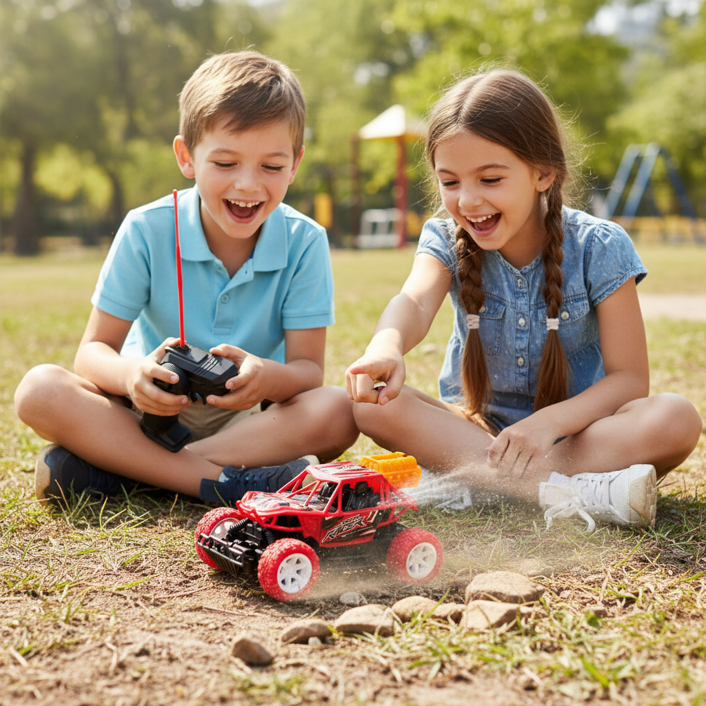 (Assorted) Spray RC Car (Powerful & High Range)