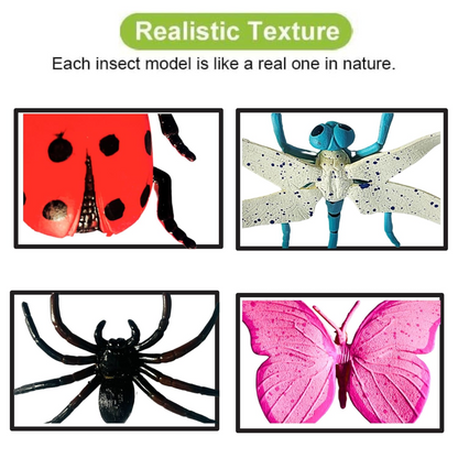 [Random Design] Mystical Insect Toy Set – 6 Realistic Bug Figures for Kids