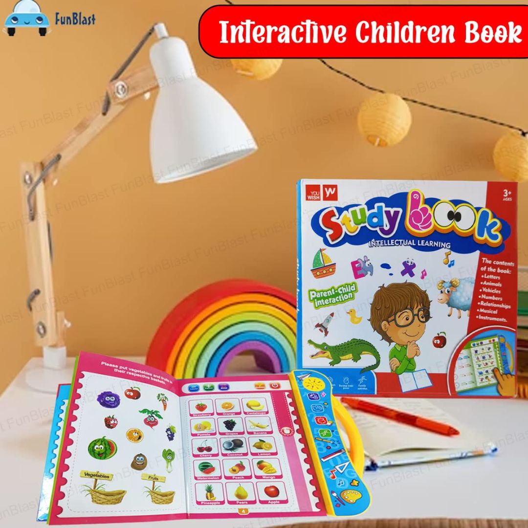 Imagine Intelligence Sound Book - Phonetic Learning & Fun for Toddlers