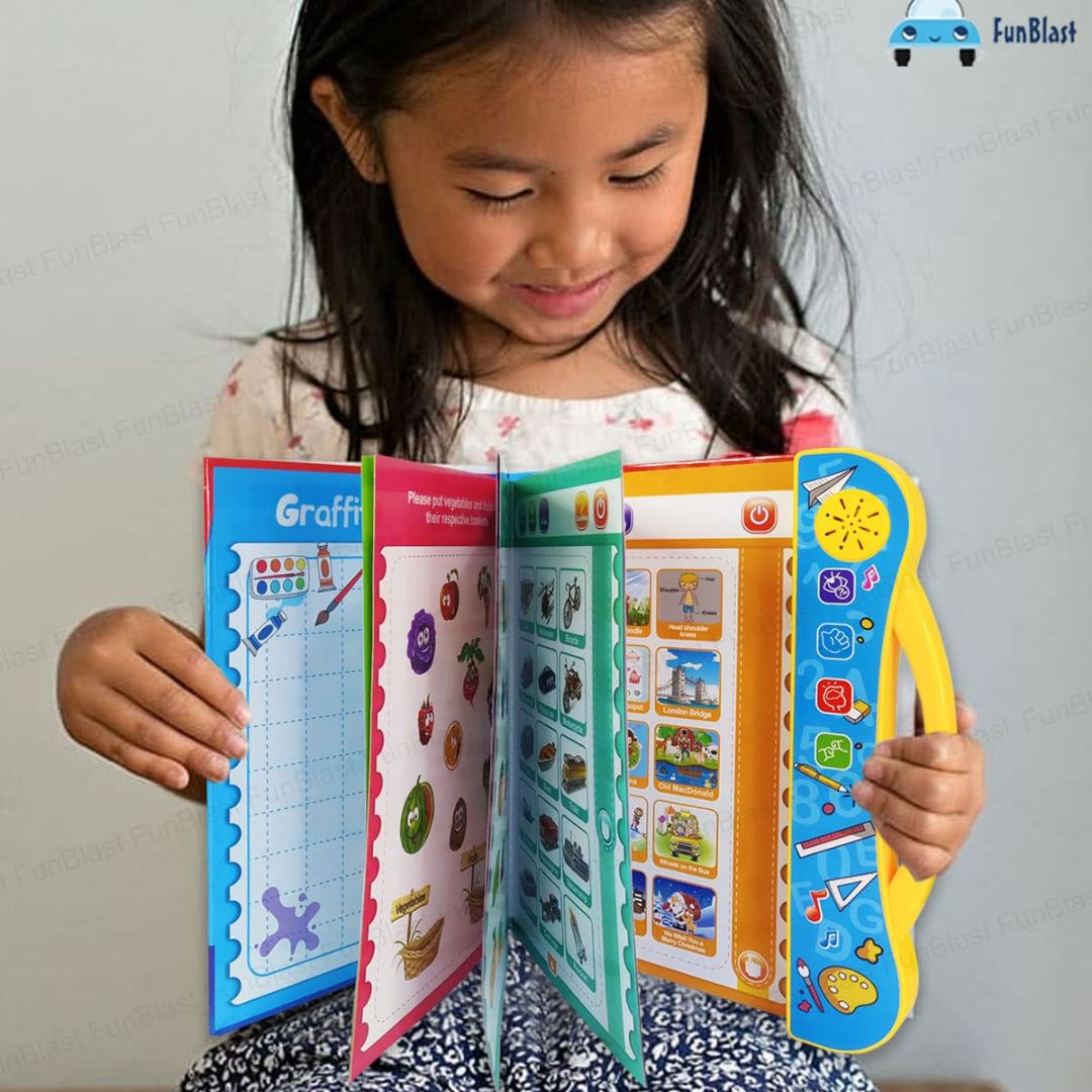 Imagine Intelligence Sound Book - Phonetic Learning & Fun for Toddlers