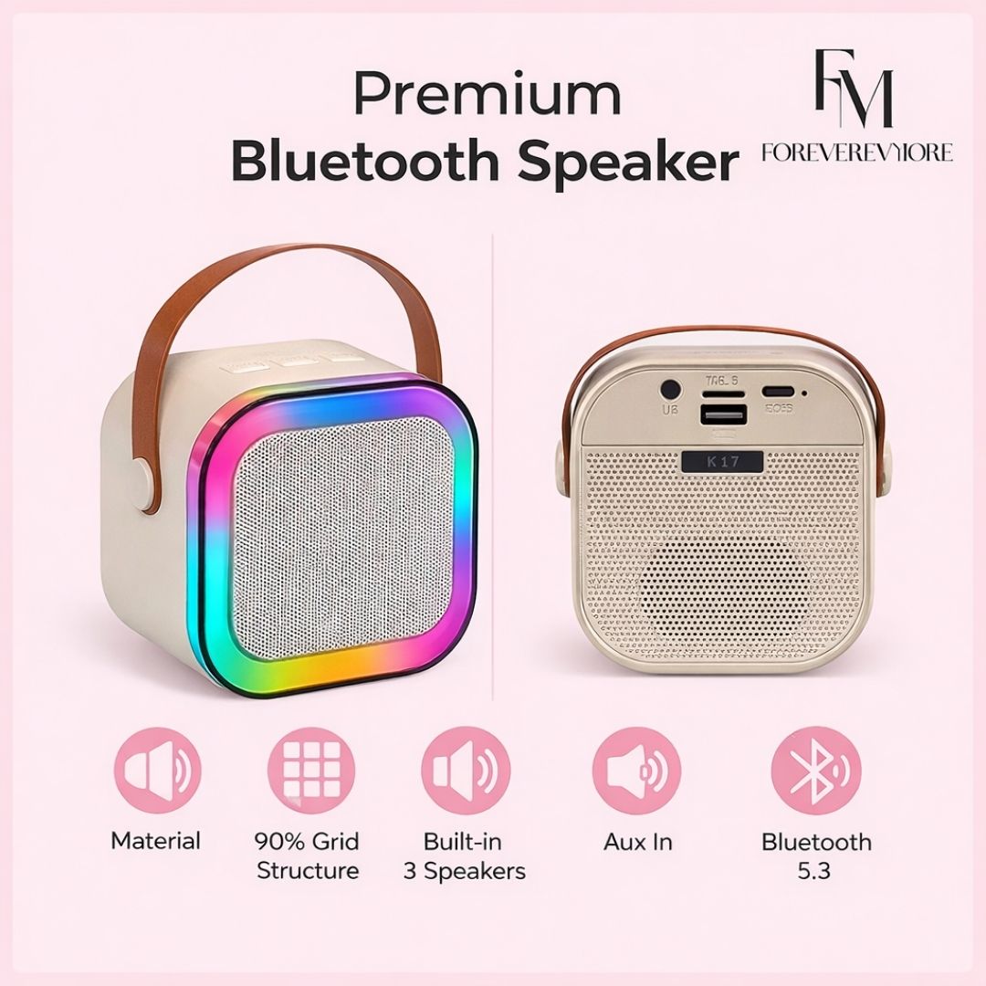 [Return Gift, Pack of 5] [Assorted] Bluetooth Mini Karaoke | Mic [5-12 years]