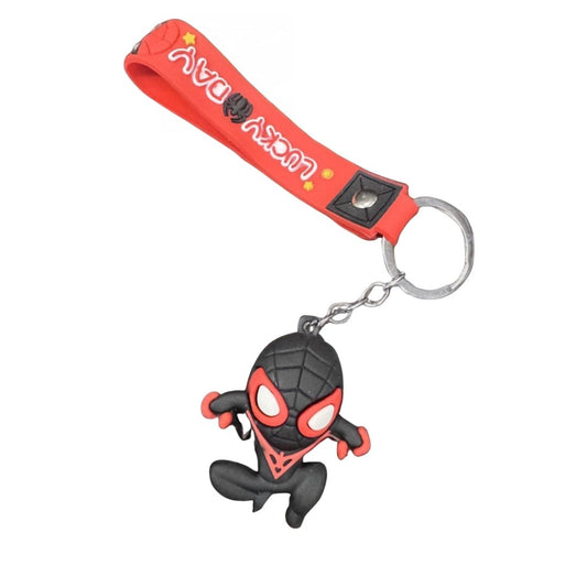 [Assorted, 1 pcs] Soft Spiderman Keychain