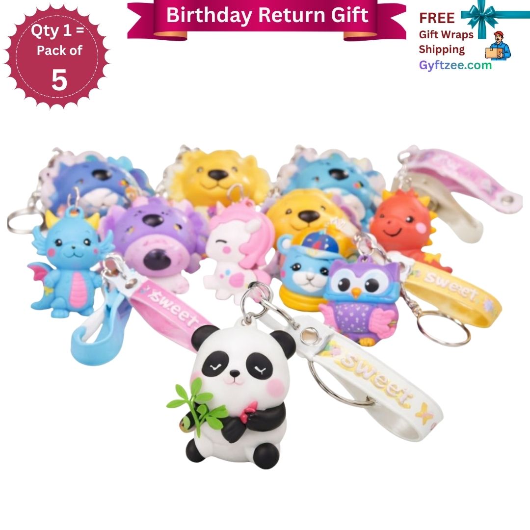 [Return Gift, Pack of 5] Keychain - Random Character