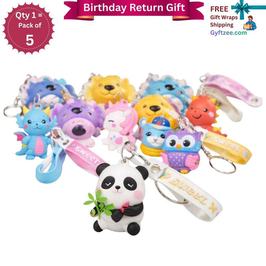 [Return Gift, Pack of 5] Keychain - Random Character