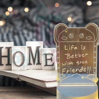 3D Acrylic LED Writing Board – Valentine