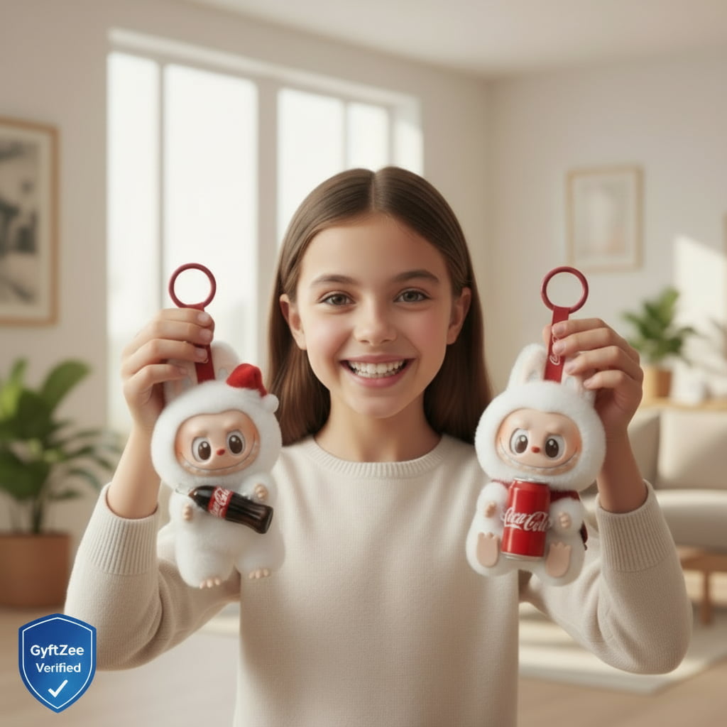 [2 pcs, Assorted] Labubu Luck Coca-Cola