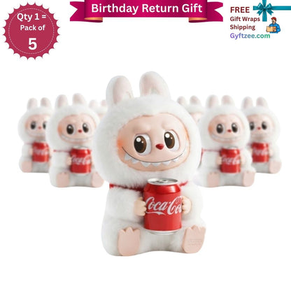 [Return Gift, Pack of 5] [Assorted] Labubu Luck Coca-Cola
