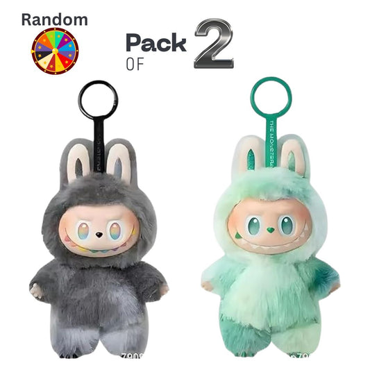 [Pack of 2 - Twins, Random Colors] LABUBU Surprise Doll – Scary Cute