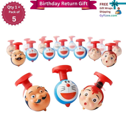 [Return Gift, Pack of 5] [Assorted] LED Music Lattoo [3-8 years]