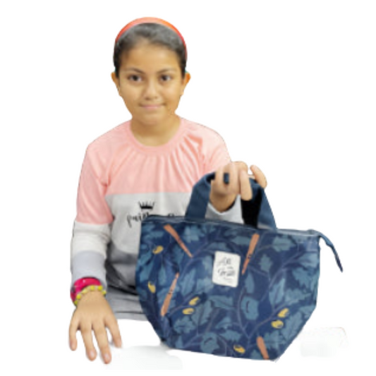 Insulated Curve Shape Lunch Bag