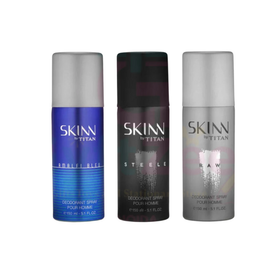 Combo Pack of 3 | SKINN DEO Country Road, Mediterranean Grove, Forest Rouge | for Men