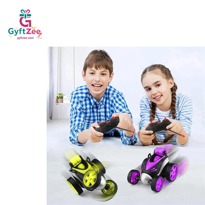 MINI STUNT CHARGEABLE REMOTE CAR (1 piece, random color)