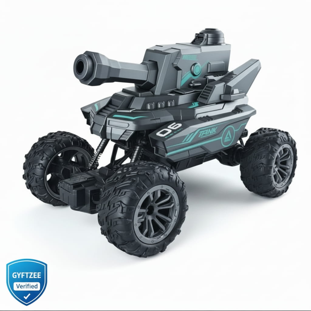 Powerful TANK | RC Heavy-Duty | Bomber [Kids 4+ years]