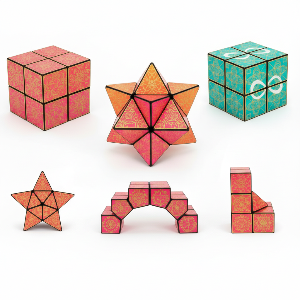 [Assorted] 3D Magic Cube [5-8 years]