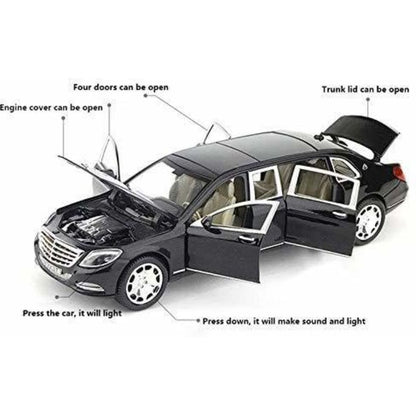1:24 Pullback Mercedes Benz Die-Cast Car
