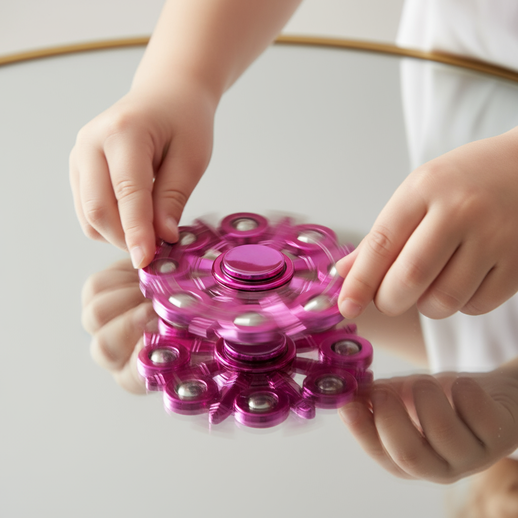 [Random Color, 1 pcs] Fidget Spinner for Kids - Fun and Relaxing