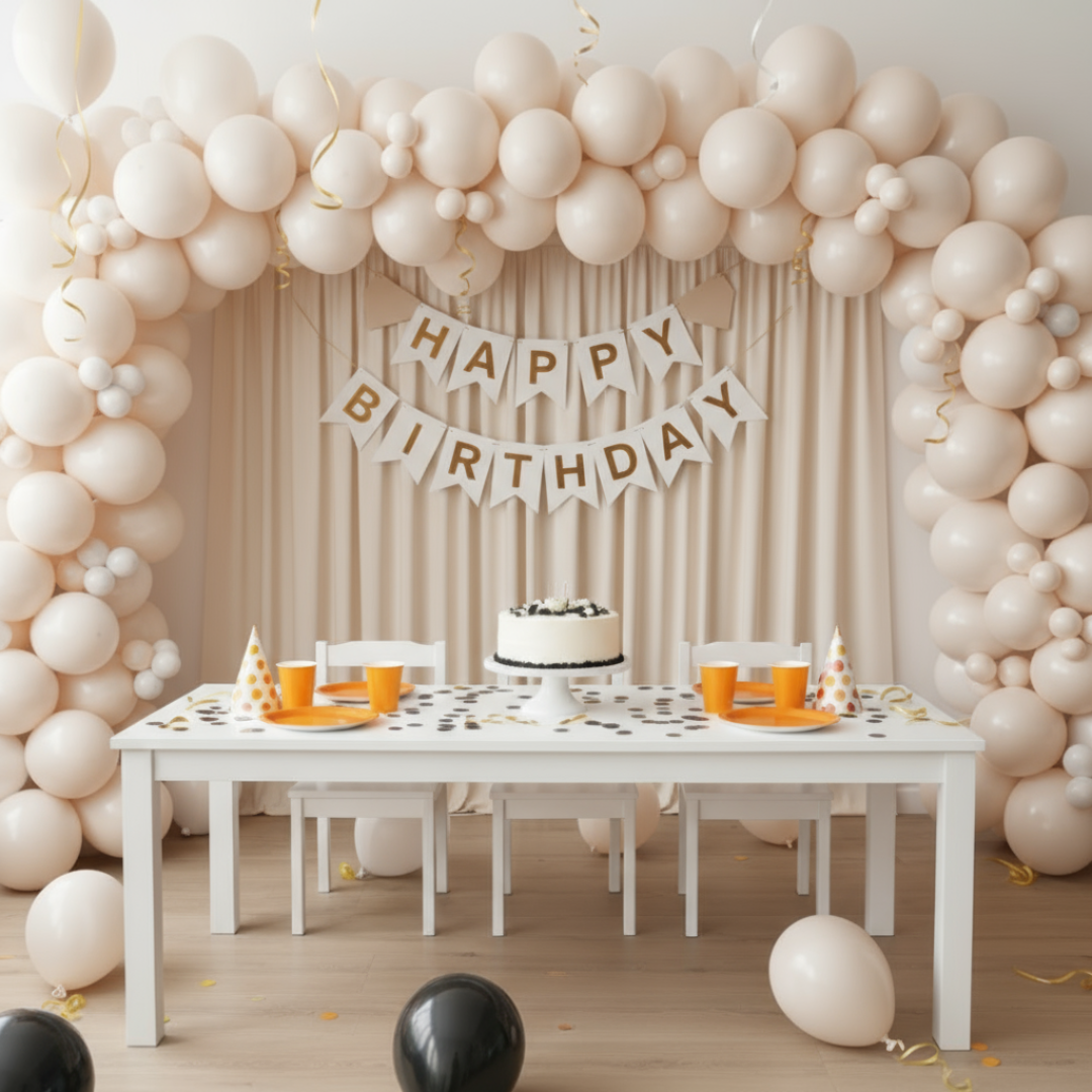 [WHITE] Balloon for Decoration [1 pkt = 70 pieces]