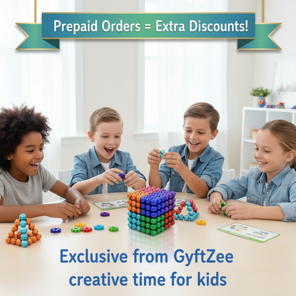 Magnetic Balls 216 Pcs | Creative Learning for Boys & Girls