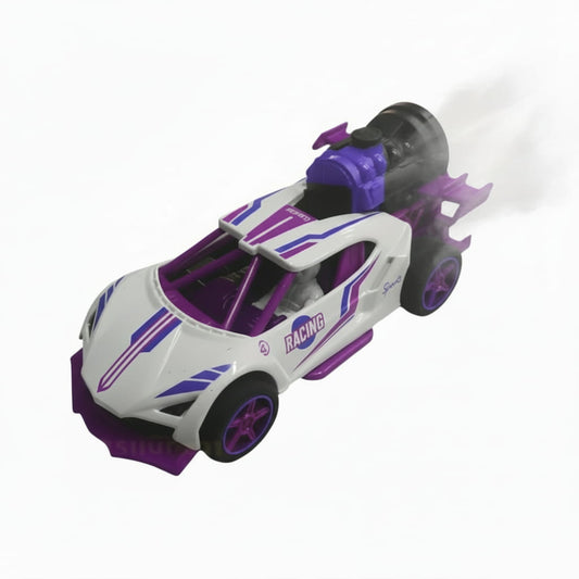 (Random color) Mini Metal Pull-Back RC | Smoke [Kids 3+ years]