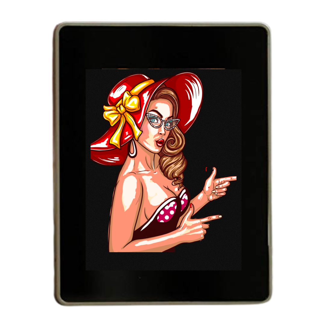 2-in-1 Magic Mirror & Photo Frame – 6x8 inch, Rectangular, White
