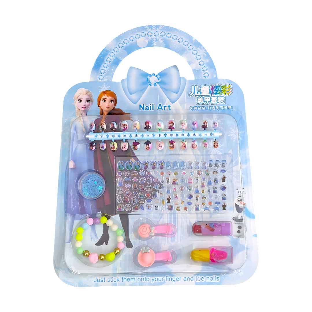 Nail Art Kit for Kids - Creative Press-On Nails, Stickers, and More!