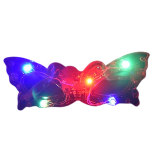 [Random design & color, 1 pcs] Kids Fancy LED Flashing Goggles | Light-Up Neon Eye Party Glasses