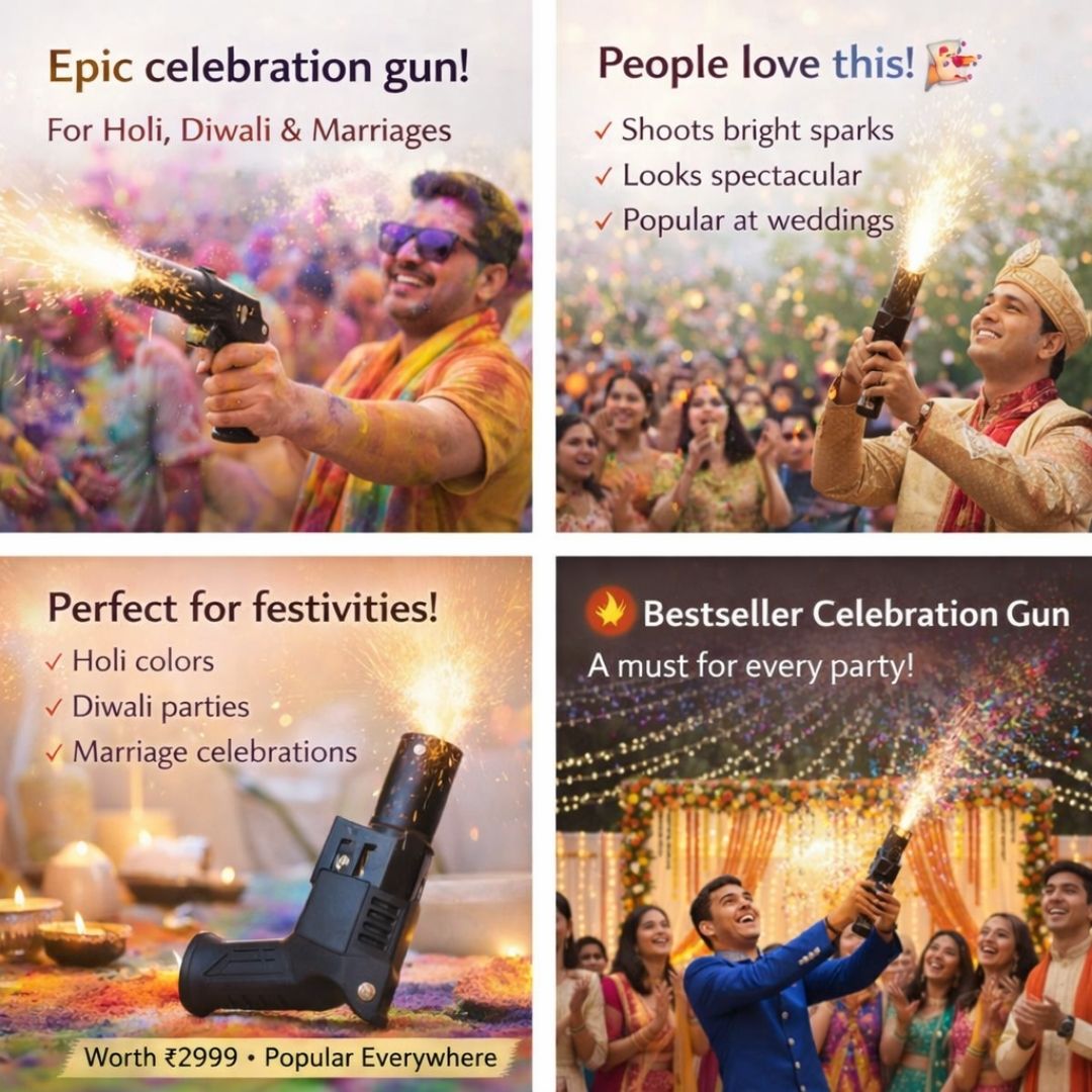 [No shots] Sparkler & Color Soft Pyro Gun