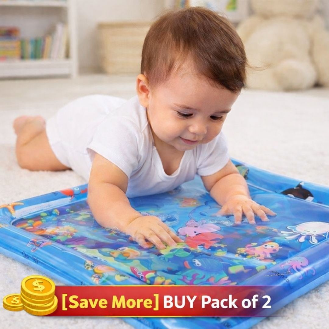 [Pack of 2, Assorted] Water Play Mat [0-2 years]