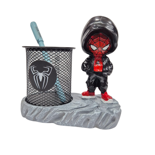 Superhero Polyresin Pencil Holder – Premium Stationery Organizer & Unique Gift