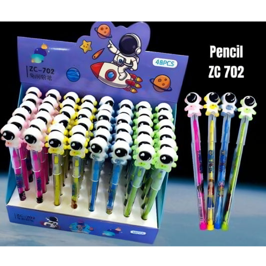 Fancy Pencil for Kids - Space Design with Fun Astronomical Themes