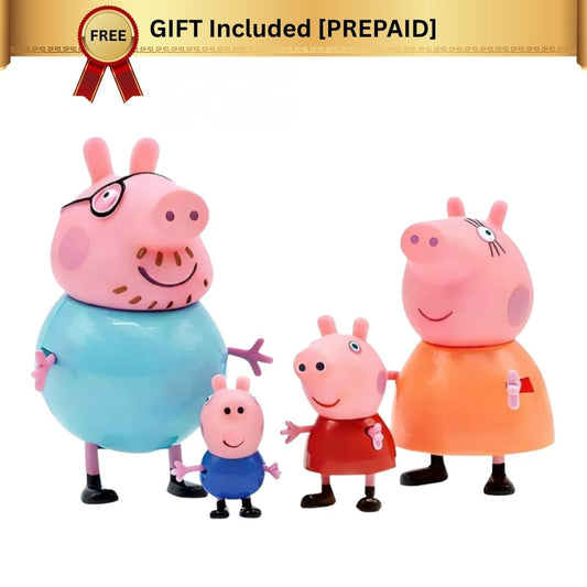 Peppa Pig Family | Pack of 4 Figures