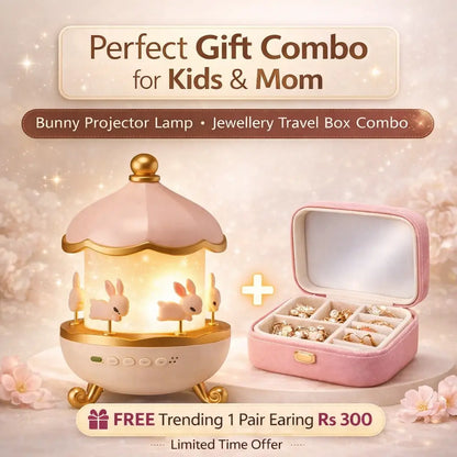 Soft Silicone Bunny Lamp – Child-Safe [0-7 kids]