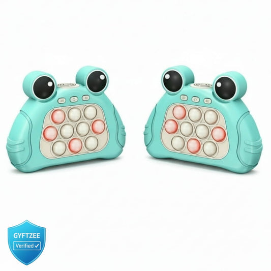 [Pack of 2, Random design&color] Fast Push Pop Game [Kids 3+ years]