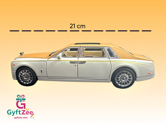 Rolls-Royce Diecast Alloy Metal Pull Back Car, 1:24 Scale